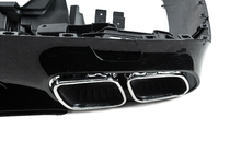 Mercedes CLS C257 2018- Diffuseur arrière avec sorties d'échappement (Design GT63) photo 7