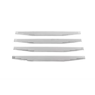 Couvre seuils intérieurs (4 pcs, inox) photo 1