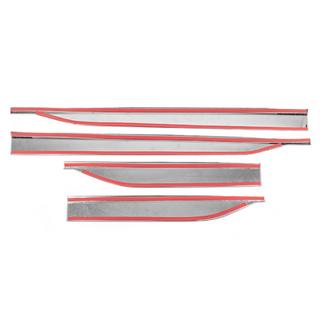 Moulures de porte (4 pcs, inox) photo 3