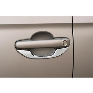 Couvre-poignées de Porte Chromés (4 pcs, Acier Inoxydable) photo 1