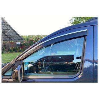 Déflecteurs de vitres avec baguette chromée (2 pcs., Sunplex Chrome) photo 1