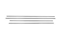 Renault Fluence 2009-2016 Baguettes inférieures de vitres inox (4 pcs) photo 3