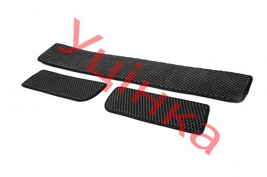 Mercedes Sprinter W906 2006–2018 Promo Tapis de seuils EVA (3 pcs, noirs) Photo 1