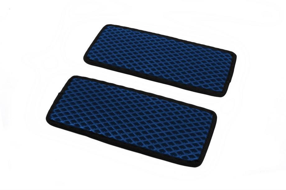 Opel Movano 2021- Tapis de seuil en polyuréthane (2 pcs, EVA, Bleu) Photo 1