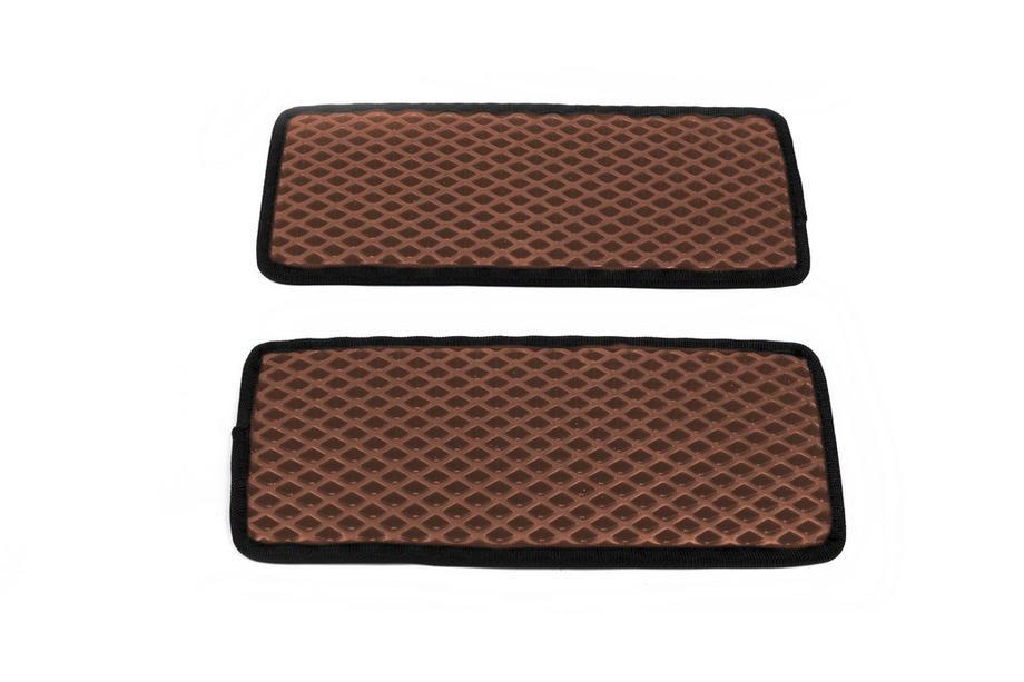 Opel Movano 2021- Tapis de seuil en polyuréthane (2 pcs, EVA, brique) Image