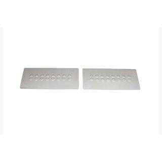 Seuils de porte intérieurs OmsaLine (2 pcs, Inox)