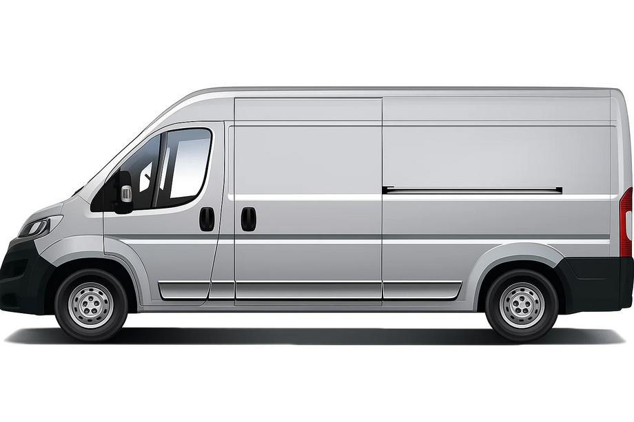 Opel Movano 2021- Kit Moulures de Portes Acier Inoxydable Empattement Court Photo 3