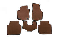 Volkswagen Passat B7 2012-2015 Tapis de sol EVA (USA, Marron) photo 1