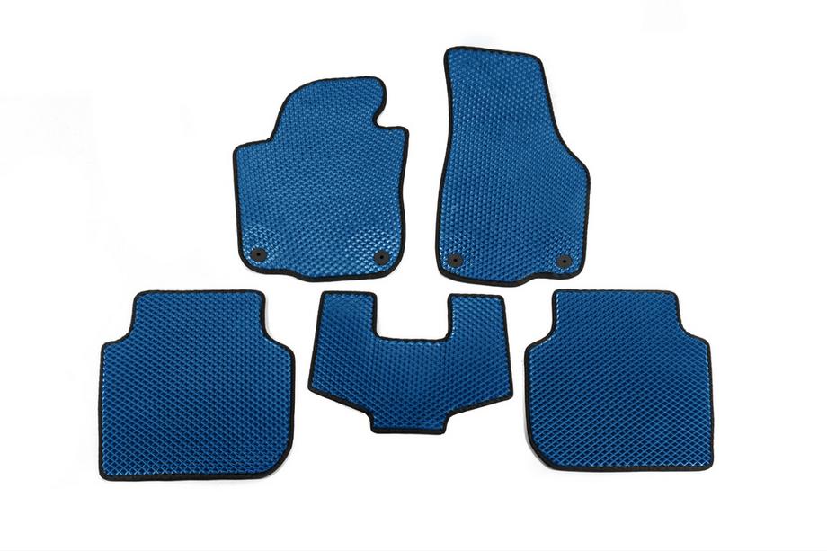 Volkswagen Passat B7 2012-2015 Tapis de sol EVA (USA, Bleu) Image