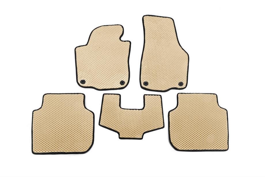 Volkswagen Passat B7 2012-2015 Tapis de sol EVA (USA, Beige) Image