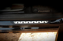 Volkswagen Passat B6 2006-2012 Seuils de porte (Dotline, 4 pcs, inox) photo 2
