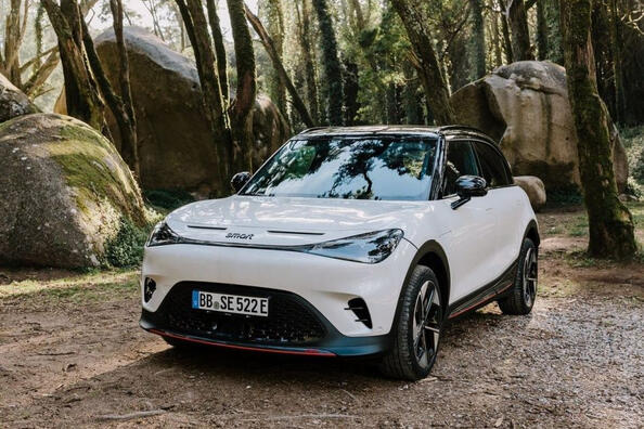 Smart #1 : crossover électrique stylé et progressif