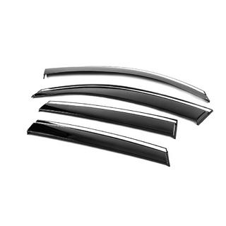 Deflecteurs de Vitres avec Moulure Chromee Niken Luxury (4 pcs) photo 4