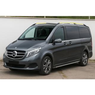 Déflecteurs de vent à insérer Niken Luxury (2 pcs) Mercedes Vito/V-class W447 2014- photo 3