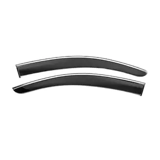 Déflecteurs de vitres avec moulure chromée Niken Luxury (2 pcs) photo 2