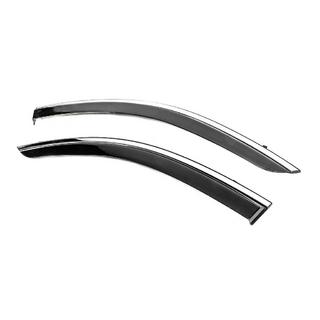 Déflecteurs de vitres avec moulure chromée Niken Luxury (2 pcs) photo 3