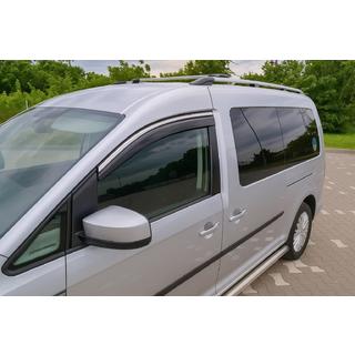 Déflecteurs de vitres avec moulure chromée Niken Luxury (2 pcs) photo 3