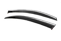 Volkswagen Caddy 2015-2020 Déflecteurs de vitres avec moulure chromée Niken Luxury (2 pcs) photo 6