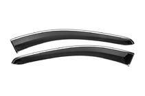 Volkswagen Caddy 2020- Déflecteurs de vitres avec moulure chromée Niken Luxury (2 pcs) photo 2