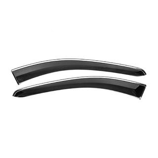Déflecteurs de vitres avec moulure chromée Niken Luxury (2 pcs) photo 2
