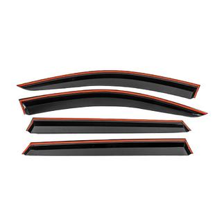 Deflecteurs de Vitres avec Moulure Chromee Niken Luxury (4 pcs) photo 3