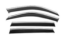 BMW X5 F15 2013-2018 Deflecteurs de Vitres avec Moulure Chromee Niken Luxury (4 pcs) photo 1