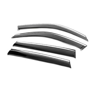 Deflecteurs de Vitres avec Moulure Chromee Niken Luxury (4 pcs) BMW X5 F15 2013-2018 photo 2