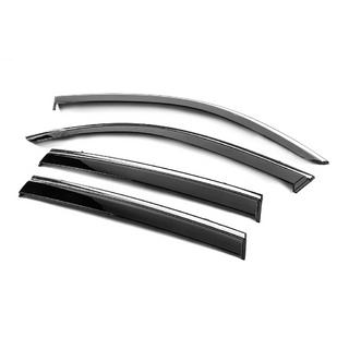 Deflecteurs de Vitres avec Moulure Chromee Niken Luxury (4 pcs) photo 2