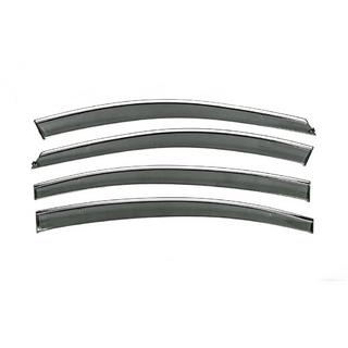 Déflecteurs de Vitres avec Moulure Chromée Niken Luxury (SD, 4 pcs) Chevrolet Cruze 2009–2015 photo 1