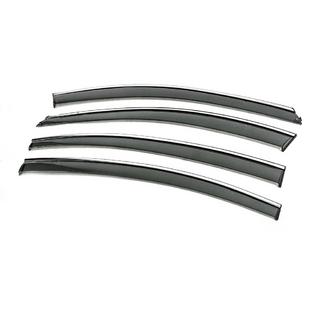 Déflecteurs de Vitres avec Moulure Chromée Niken Luxury (SD, 4 pcs) Chevrolet Cruze 2009–2015 photo 2