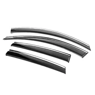 Deflecteurs de Vitres avec Moulure Chromee Niken Luxury (4 pcs) Chevrolet Captiva 2006-2019 photo 2