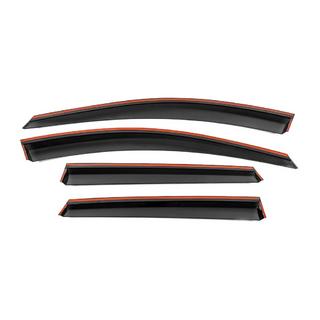 Deflecteurs de Vitres avec Moulure Chromee Niken Luxury (4 pcs) Chevrolet Captiva 2006-2019 photo 3