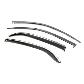 Deflecteurs de Vitres avec Moulure Chromee Niken Luxury (4 pcs) photo 2