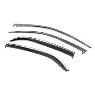 Deflecteurs de Vitres avec Moulure Chromee Niken Luxury (4 pcs) photo 3