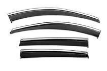 Ford Kuga/Escape 2013-2019 Deflecteurs de Vitres avec Moulure Chromee Niken Luxury (4 pcs) photo 2