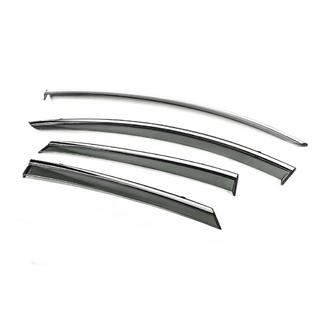 Déflecteurs de Vitres avec Moulure Chromée Niken Luxury (SD, 4 pcs) photo 2