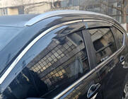 Honda CRV 2012-2016 Deflecteurs de Vitres avec Moulure Chromee Niken Luxury (4 pcs) photo 2