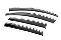 Honda CRV 2012-2016 Deflecteurs de Vitres avec Moulure Chromee Niken Luxury (4 pcs) photo 4