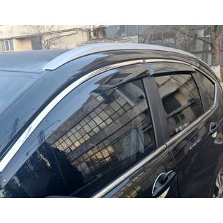 Deflecteurs de Vitres avec Moulure Chromee Niken Luxury (4 pcs) photo 2