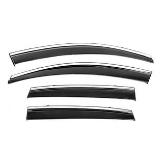 Deflecteurs de Vitres avec Moulure Chromee Niken Luxury (4 pcs) photo 3