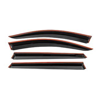 Deflecteurs de Vitres avec Moulure Chromee Niken Luxury (4 pcs) photo 3