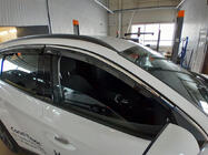 Hyundai Tucson NX4 2021- Deflecteurs de Vitres avec Moulure Chromee Niken Luxury (4 pcs) photo 1