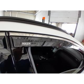 Deflecteurs de Vitres avec Moulure Chromee Niken Luxury (4 pcs) photo 3