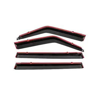 Deflecteurs de Vitres avec Moulure Chromee Niken Luxury (4 pcs) photo 4