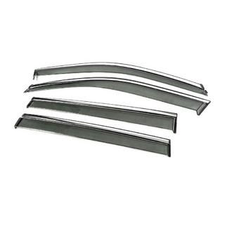 Deflecteurs de Vitres avec Moulure Chromee Niken Luxury (4 pcs) photo 2