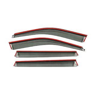 Deflecteurs de Vitres avec Moulure Chromee Niken Luxury (4 pcs) photo 3