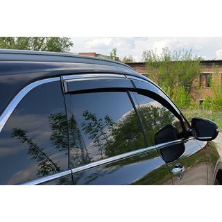 Deflecteurs de Vitres avec Moulure Chromee Niken Luxury (4 pcs) photo 3
