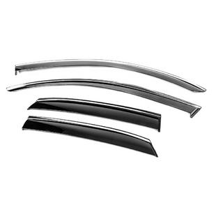 Deflecteurs de Vitres avec Moulure Chromee Niken Luxury (4 pcs) photo 2