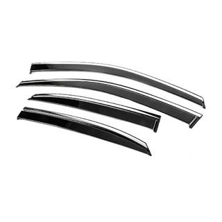 Deflecteurs de Vitres avec Moulure Chromee Niken Luxury (4 pcs) Lexus RX 2009-2015 photo 2