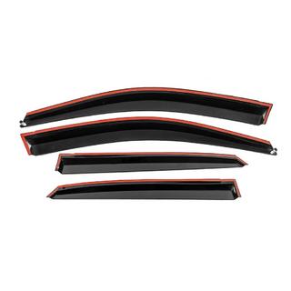 Deflecteurs de Vitres avec Moulure Chromee Niken Luxury (4 pcs) photo 3
